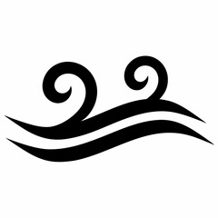Abstract Water Wave Vector