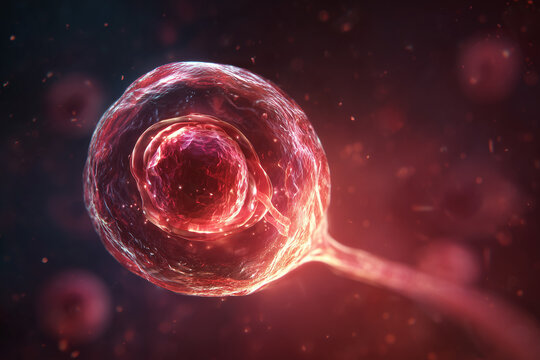 human embryo in the womb realistic biological details
