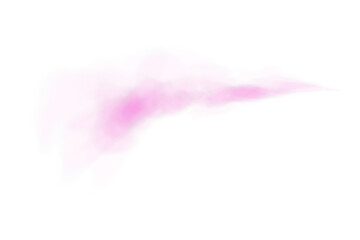 Transparent Pink Cloud Effect with Soft Mist and Vapor Texture
