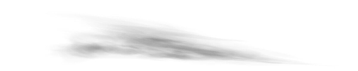 Transparent Black Cloud Effect with Soft Mist and Vapor Texture