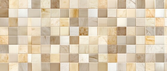 The Elegant Mosaic of Beige Tiles for Stylish Interior Design