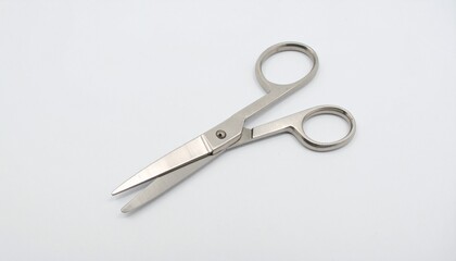 scissors on white background