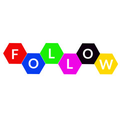 Follow Us Lower Third Banner for Social Media and Live Streams