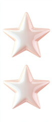 yellow star icon on isolated white