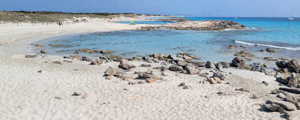 Llevant Beach in Formentera
