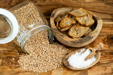 vegane Brotchips aus natürlichen Zutaten 