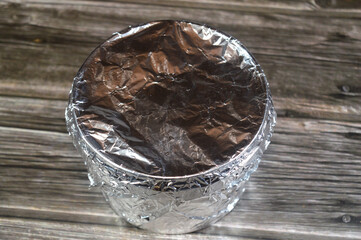Aluminium foil, aluminum tin foil, aluminium prepared in thin metal leaves, pliable and can be...