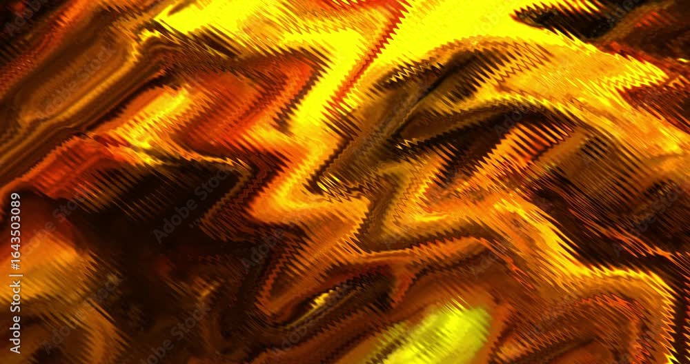 Poster vibrant wavy abstract background loop glossy fluid motion background