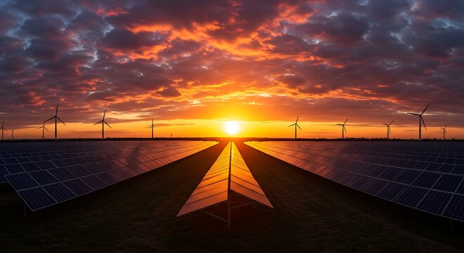 Rows of illuminated server racks in a dark data center with glowing green lights - Powered by Adobe