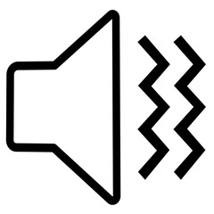 vector sound speaker icon