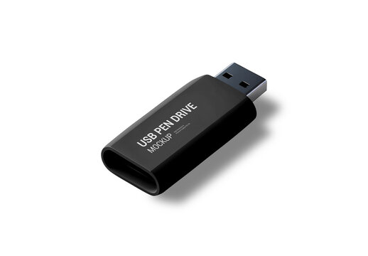 Pen Drive Mockup
