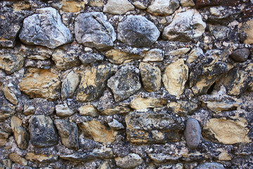 Medieval Masonry, City Wall of Verona, Italy
