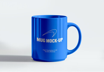 Mockup of a Ceramic Mug PSD Template