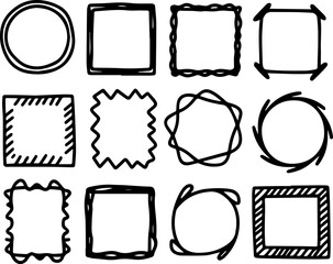 Vector icon set for set web on transparent background