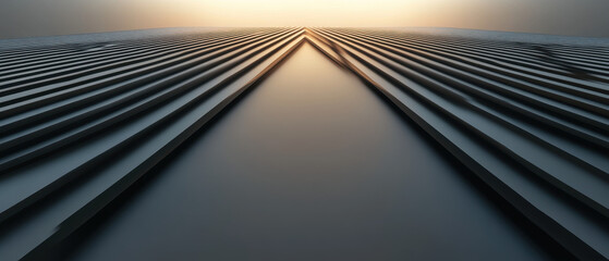 dark blue background with wavy lines