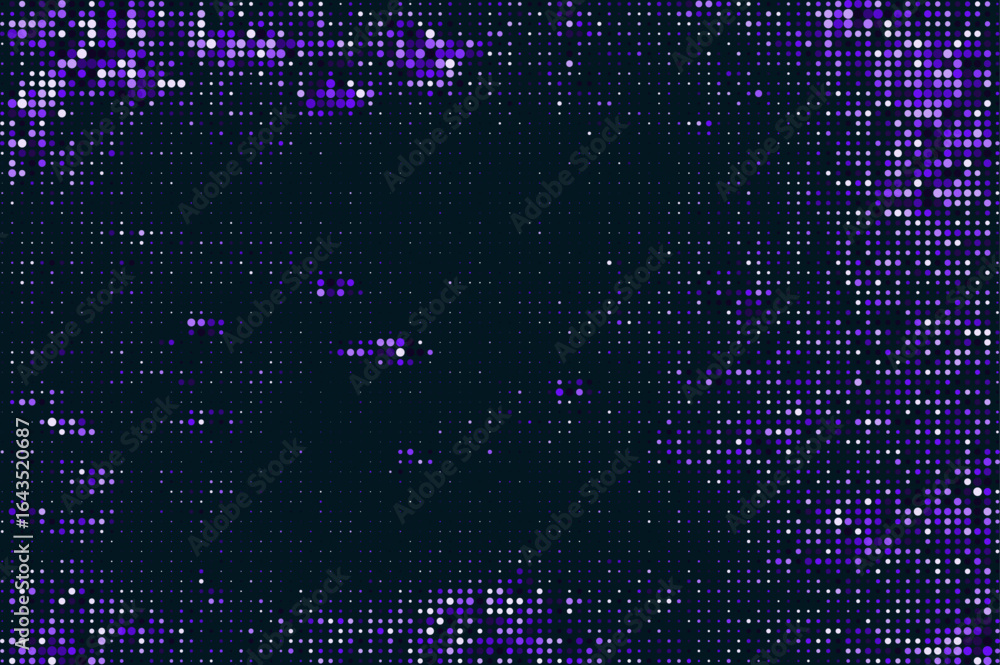 Aufkleber chromatic halftone dot background with a vibrant vector design