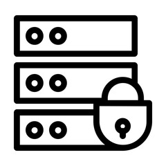 Server Lock Free Icon