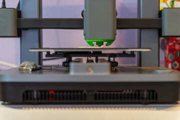 Naklejka premium Layer by Layer: The Art of 3D Printing