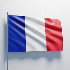 Obraz premium 3d flag of france