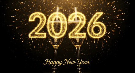 Sparkling 2026 New Year's Eve Celebration