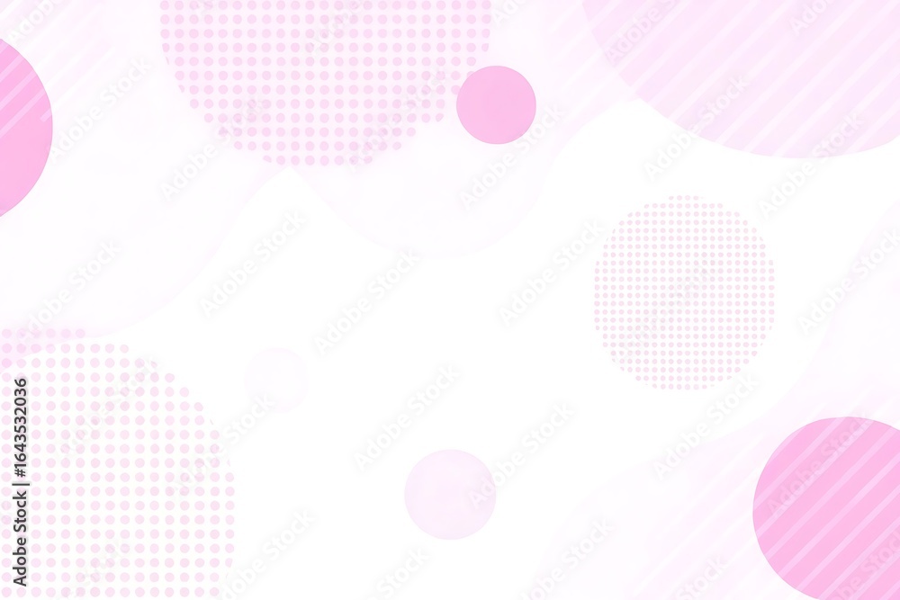 Poster soft pastel pink abstract background with circles and subtle textured patterns