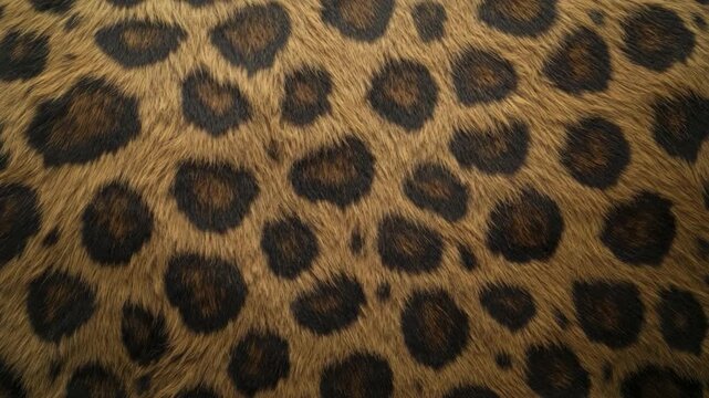 Leopard print fur texture