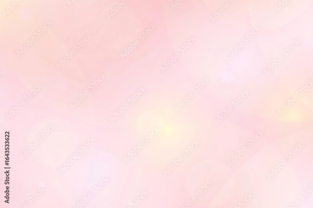 Poster soft pastel gradient background with subtle blurry circles and gentle color transitions