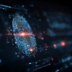 Fingerprint Recognition Technology for Biometric Identity Verification in Digital Security Systems