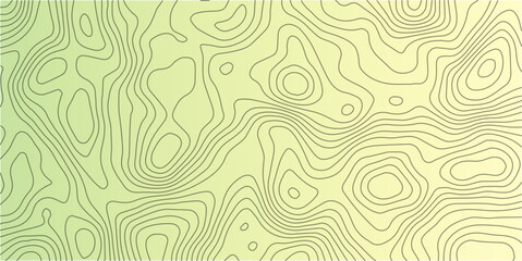 Fototapeta premium Topographic Contour Line Pattern on Beige Background – Abstract Geometric Terrain Map Design for Modern and Minimal Art Projects