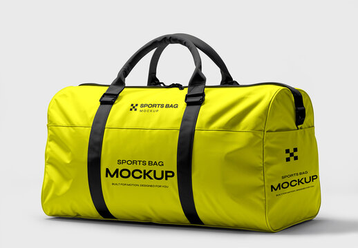 Sports Bag Mockup