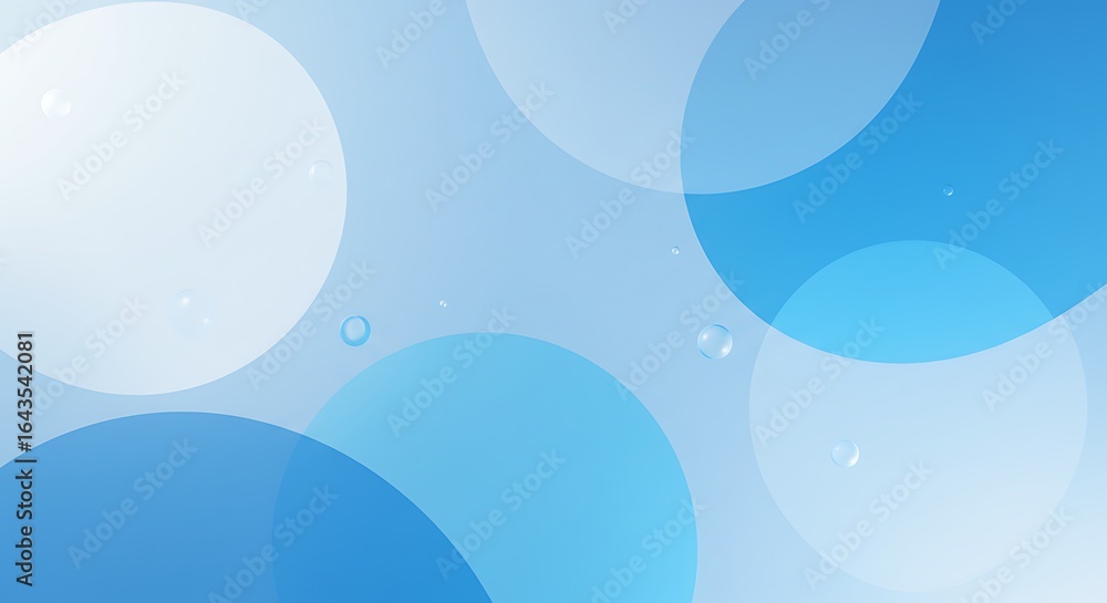 Aufkleber abstract glowing blue network of interconnected nodes and lines against a dark background