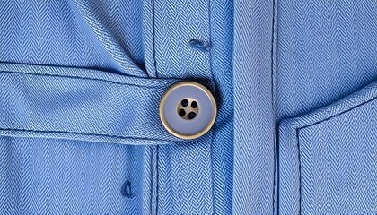 Single button closure