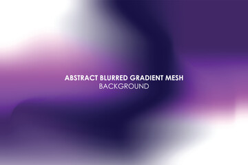 Abstract blurred gradient mesh background for creative projects