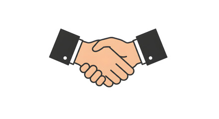 Professional handshake signifies partnership, agreement, and successful business collaboration.