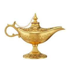 Opulent Genie Lamp: Elegance and Magic in Every Detail