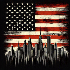 abstract american flag grunge background, abstract, american flag, usa, wallpaper, image, photo, grunge american background, grunge background with american flag, usa flag