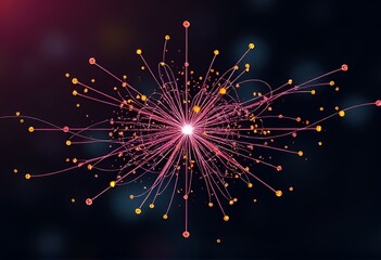 Feynman Diagram Particle interactions are visualized as they occ