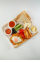 fruit salad in a large serving