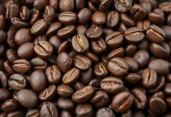 Roasted Coffee Beans A deep rich aroma with notes of chocolate n