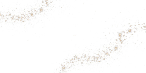 Sparkle, powder, bokeh, glitter, gold dust PNG with festive spray and glam shine. Christmas stardust PNG on transparent background. Overlay for party, luxury card, or celebration explosion effect.