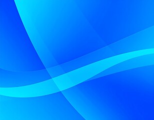 Fototapeta premium Abstract blue wavy background