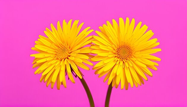 Dandelion Yellow FDCF and Magenta Purple FFFF