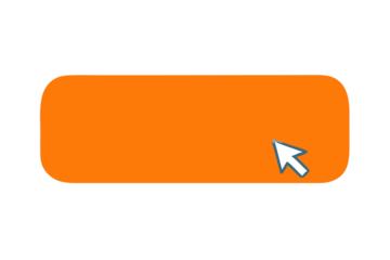 Orange rounded rectangle button with a computer mouse cursor pointing to it