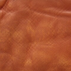 Rich Brown Leather Texture Background Natural Material Surface Close Up
