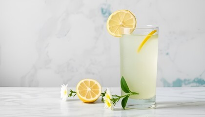 Fototapeta premium Lemon Elderflower