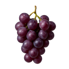 Fototapeta premium Fresh Red Grapes Isolated on White Background