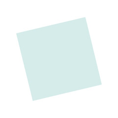Simple mint green square graphic.