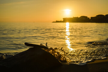 Coucher de soleil Corse Paysage