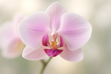 Obraz premium Pink Phalaenopsis Orchid Flower in Soft Focus