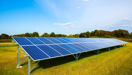 Professional Solar Panel Installer Working on a Residential Rooftop with Mountain Backdrop